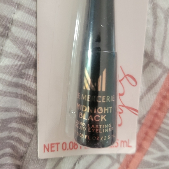 NEW LE MERCERIE LONG LASTING EYELINER LIQUID - MIDNIGHT BLACK - Picture 3 of 4